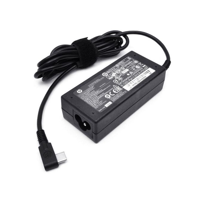 HP Laptop Charger Adapter - 65W USB-C Power Adapter (Black) For HP Laptop