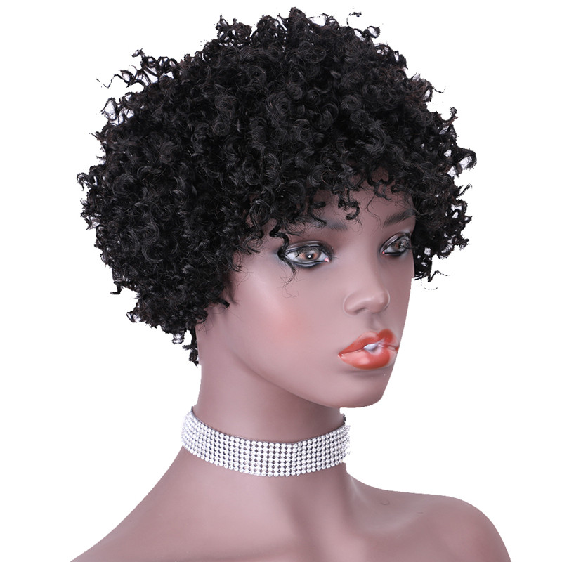 Short Curly Bob Wigs For Black Women Lace Front Human Hair Wigs Brazilian Curly Bob Lace Front Wigs