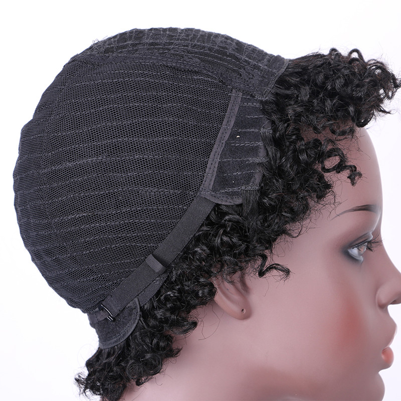 Short Curly Bob Wigs For Black Women Lace Front Human Hair Wigs Brazilian Curly Bob Lace Front Wigs