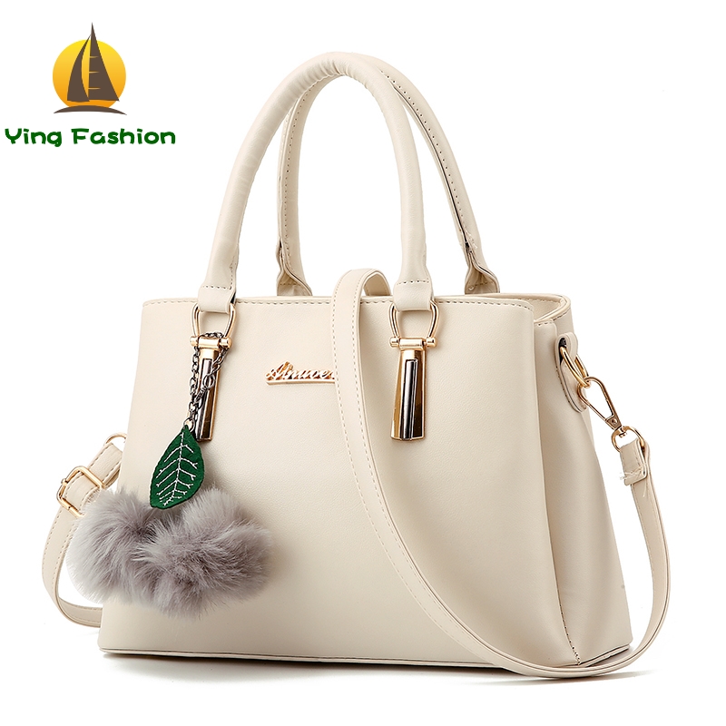 Ying Fashion1PC Set Women Shoulder Bags PU Handbag for Young Beautiful Women and Teenager HB8999