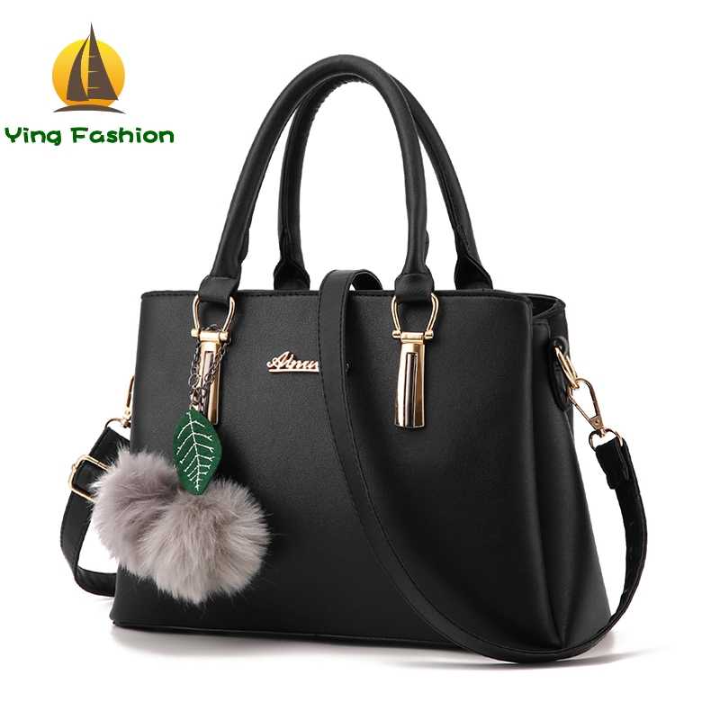 Ying Fashion1PC Set Women Shoulder Bags PU Handbag for Young Beautiful Women and Teenager HB8999