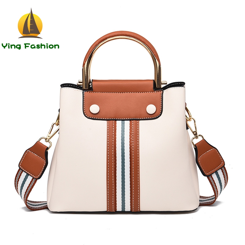 YING FASHION Small Bags Women Three-layer Contrast Fashionable Simple All-round Mess HB8385