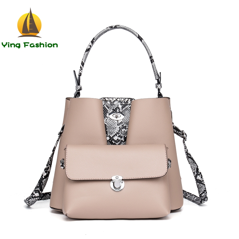 Ying Fashion 2PCS Set Bags for Women PU Fashion and Portable Handbag / Shoulder Bags HB1808