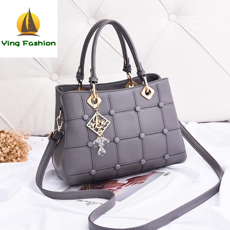 YING FASHION Casual Women's Handbags Luxury Shoulder Bag PU High Quality Women Bag HB8789