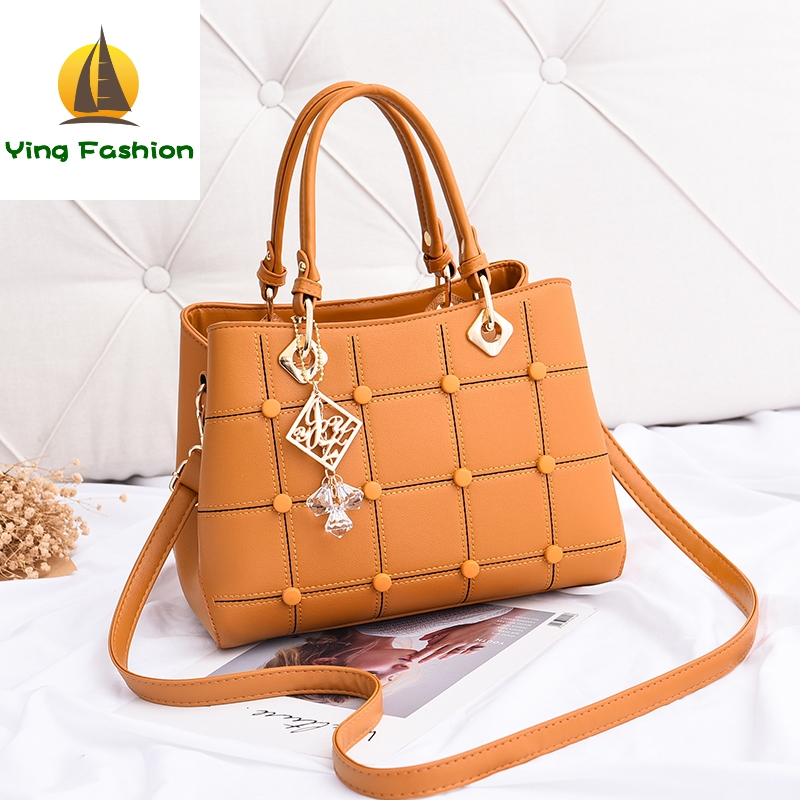 YING FASHION Casual Women's Handbags Luxury Shoulder Bag PU High Quality Women Bag HB8789