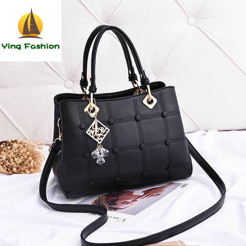 YING FASHION Casual Women's Handbags Luxury Shoulder Bag PU High Quality Women Bag HB8789