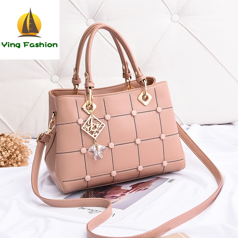 YING FASHION Casual Women's Handbags Luxury Shoulder Bag PU High Quality Women Bag HB8789