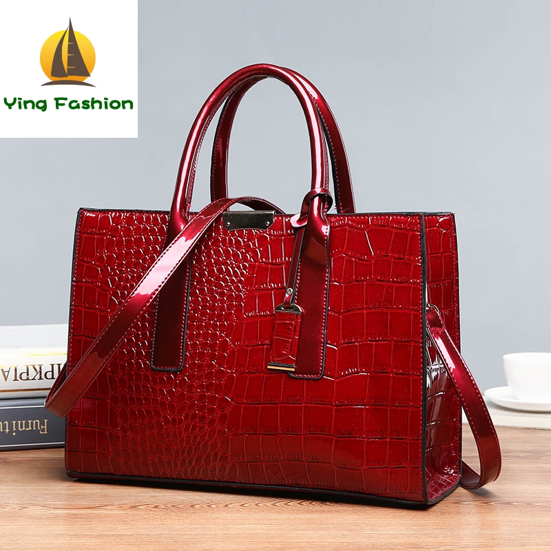 Ying Fashion 1PC Set Luxury Women Handbag Designer Fashion Tone Crossbody Women Shoulder Bags HB5071