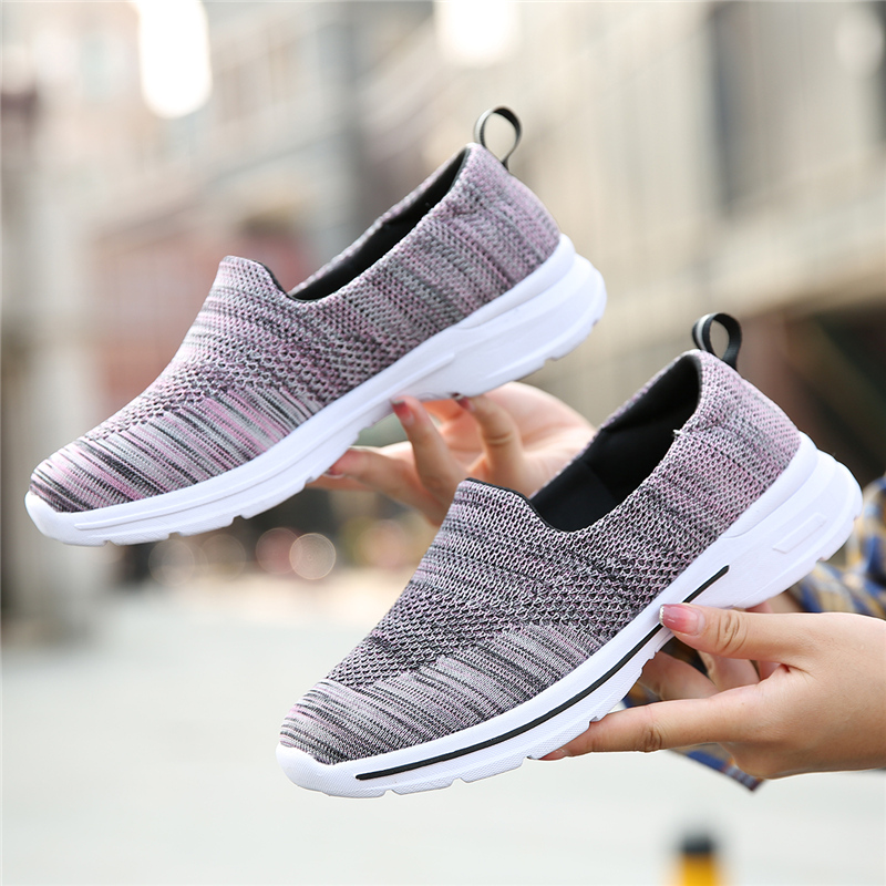 MiniQ Women Casual Slip on Sneakers Lightweight Sport Outdoor Running Walking Athletic Shoes