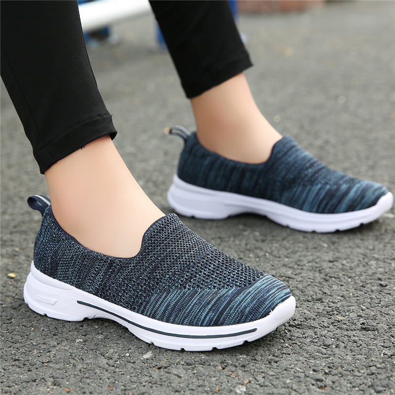 MiniQ Women Casual Slip on Sneakers Lightweight Sport Outdoor Running Walking Athletic Shoes