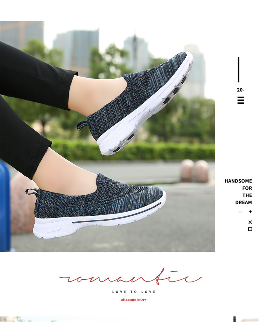 MiniQ Women Casual Slip on Sneakers Lightweight Sport Outdoor Running Walking Athletic Shoes