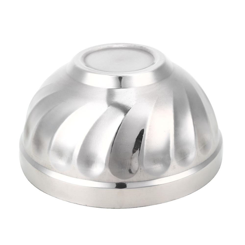 Food Grade Bowl Anti-Rust Stainless Steel Classic Edge Resistant Safe Kids Bowl BPA Free