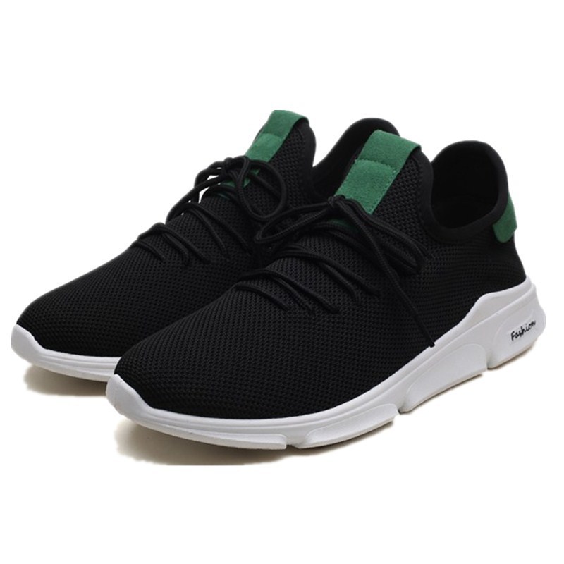 Men Fashion Sport Shoes Lightweight Breathable Footwear Loafers Slip on Men Sneakers
