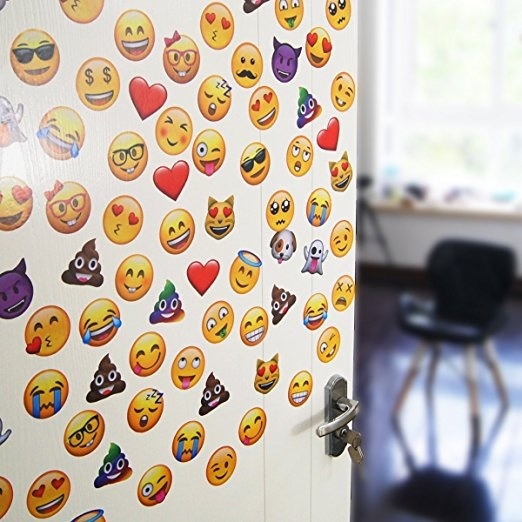 (288 Pack) Cute Emoji Stickers Popular Gift Packing Notebook Kids DIY Stickers