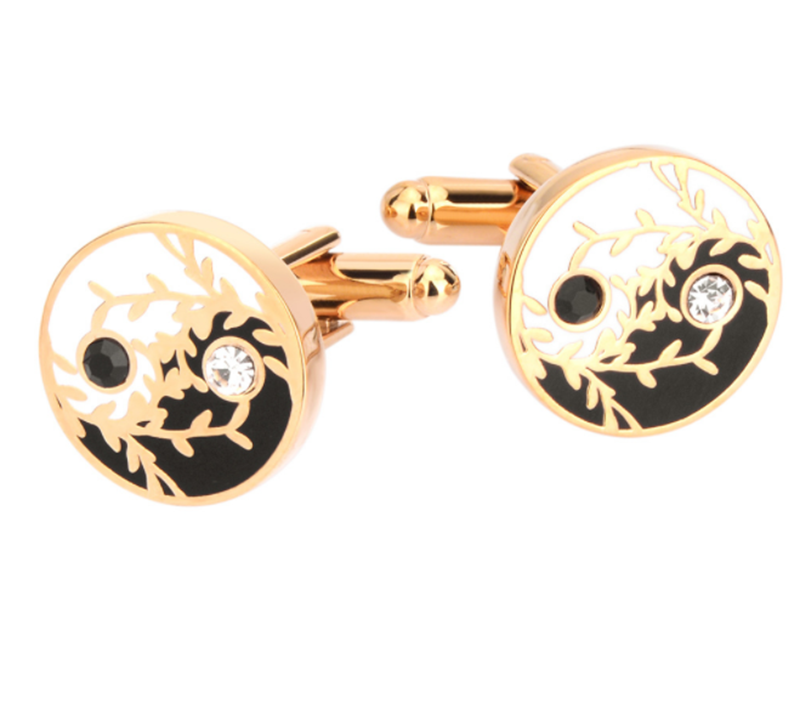 Chinese style Tai Chi men's cufflinks