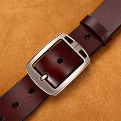 Trendy Retro Men's Leather Cowhide Belt