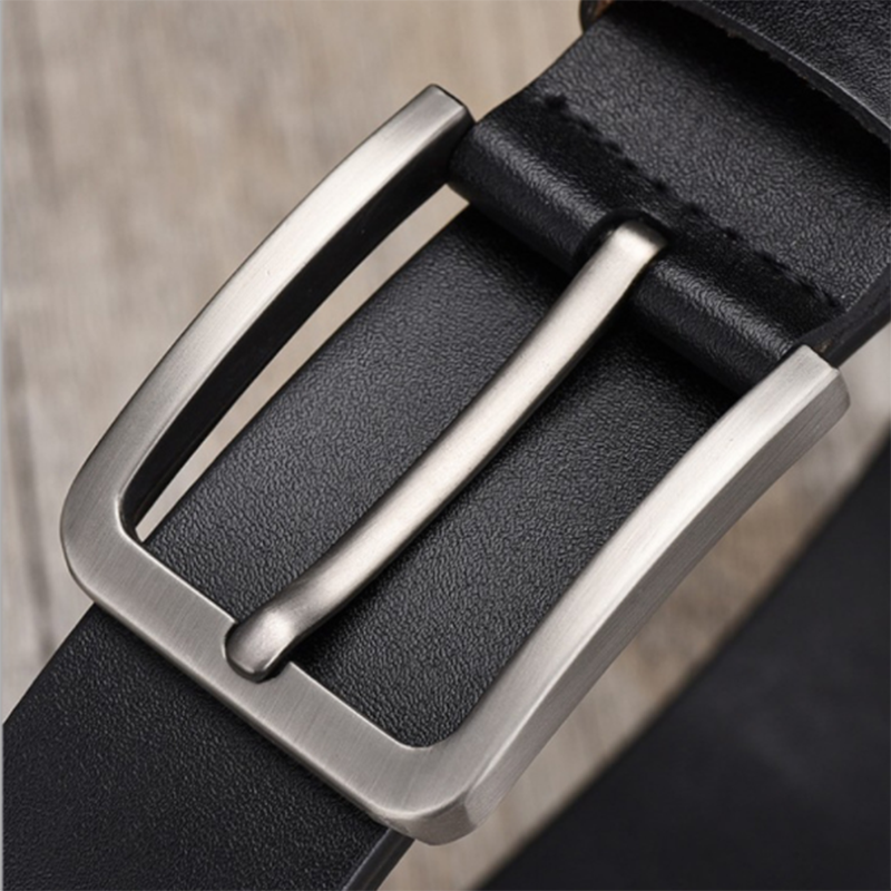 Pure leather men's casual antique leather belt