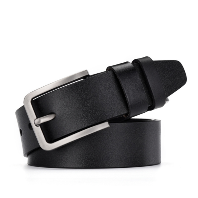 Pure leather men's casual antique leather belt