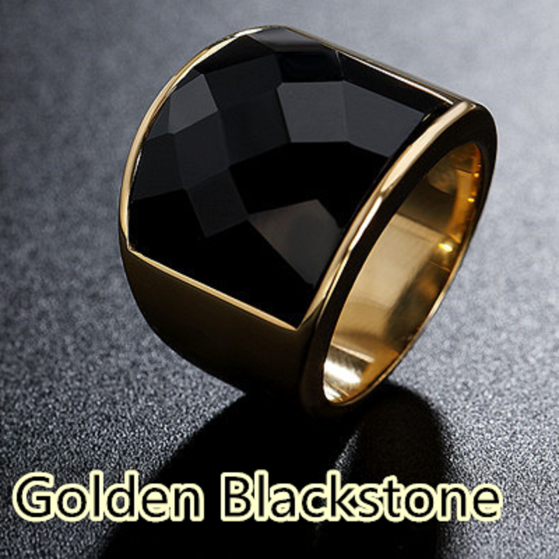 European and American Punk Gothic foreign trade titanium steel casting men's ring