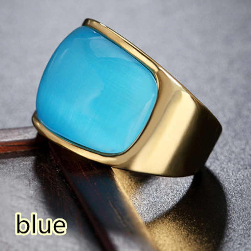 European and American Punk Gothic foreign trade titanium steel casting men's ring