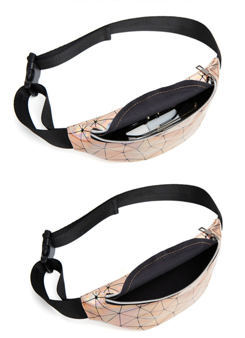 Fashion waist bags women shoulder belt bag waisted packs laser Chest phone pouch for iphone samsung