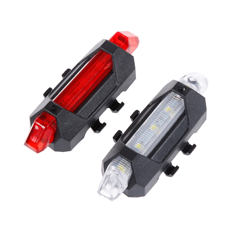 Bikes Bicycle light LED Taillight Rear Tail Safety Warning Cycling Portable Lights USB Rechargeable