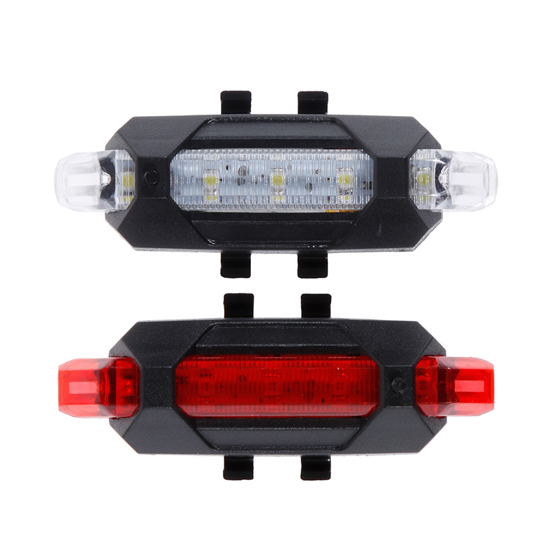 Bikes Bicycle light LED Taillight Rear Tail Safety Warning Cycling Portable Lights USB Rechargeable