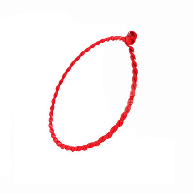 2PCS/SET imitation wood lace love braided red rope bracelets gifts for men and women