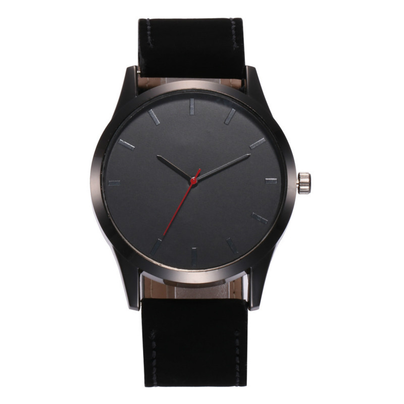 Business leather watches men fashion casual scrub quartz watchs wristwatches wristband watche