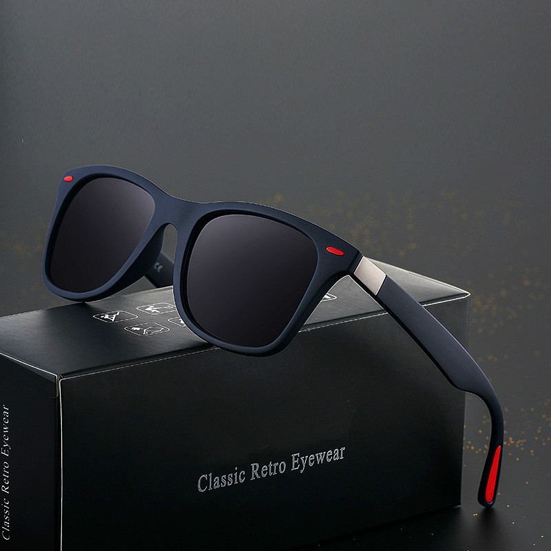 Classic Polarized Sunglasses Men Women Driving Square Frame Sun Glasses Male Goggle UV400 Glasses