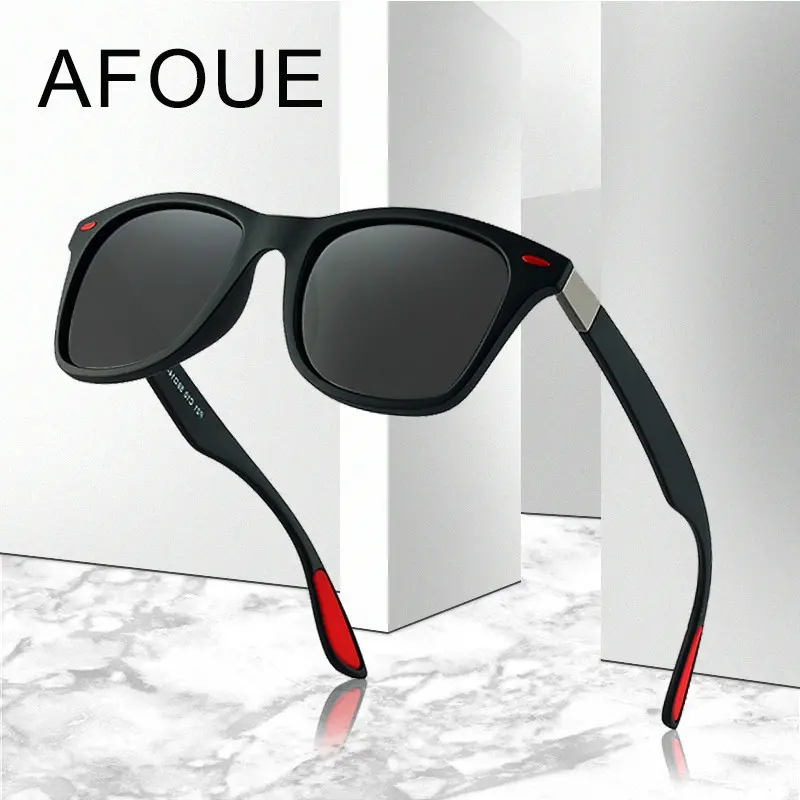 Classic Polarized Sunglasses Men Women Driving Square Frame Sun Glasses Male Goggle UV400 Glasses