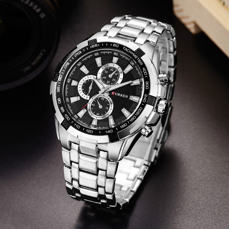 CURREN brand men's fashion luxury watches stainless steel japan quartz watchs Watches men watch