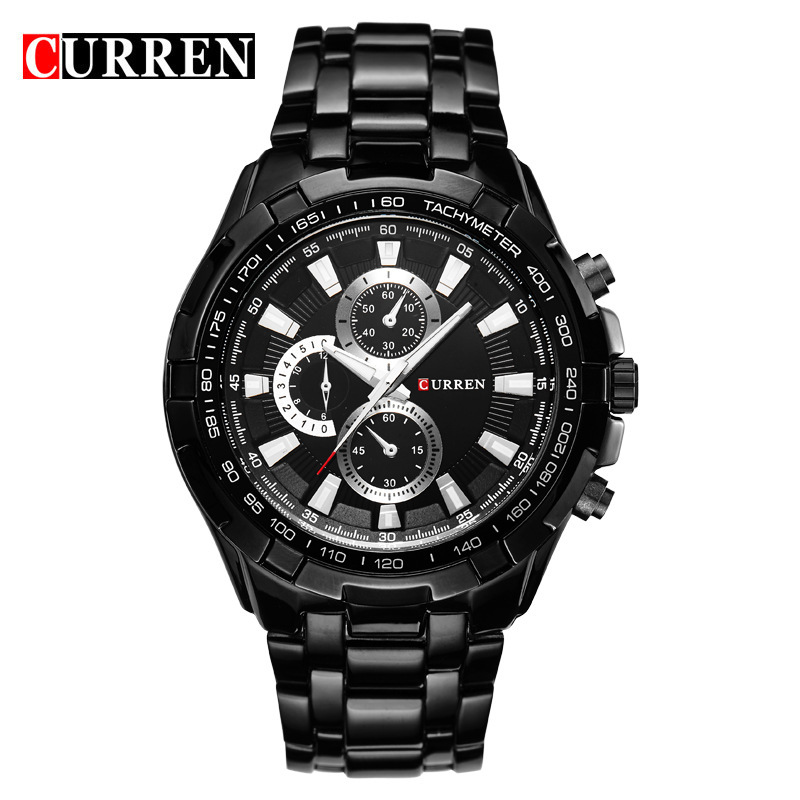 CURREN brand men's fashion luxury watches stainless steel japan quartz watchs Watches men watch