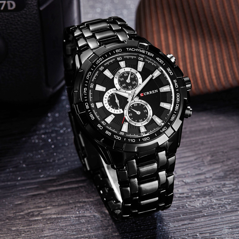 CURREN brand men's fashion luxury watches stainless steel japan quartz watchs Watches men watch