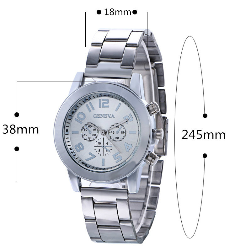 Trendy Personality Watches Unisex Digital Surface Steel Quartz Watch Men's And Women's Watches