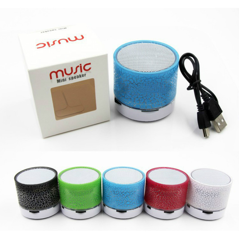 Wireless Portable Bluetooth Speaker Mini LED Music Audio TF USB FM Stereo Sound Speaker Device