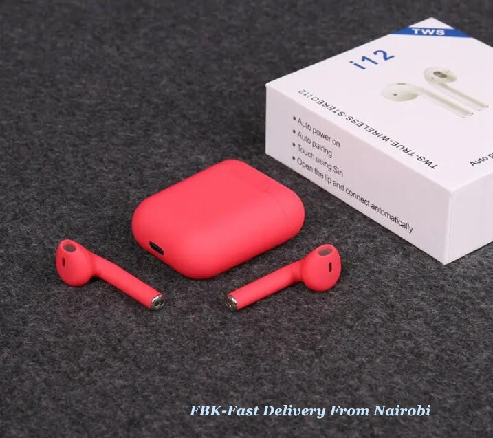 JC i12 TWS Wireless Earphones stereo Bluetooth Earphones Earbuds Wireless Touch Key for smart phones