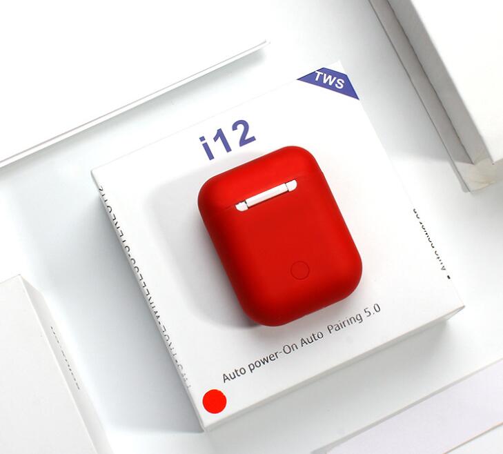 JC i12 TWS Wireless Earphones stereo Bluetooth Earphones Earbuds Wireless Touch Key for smart phones