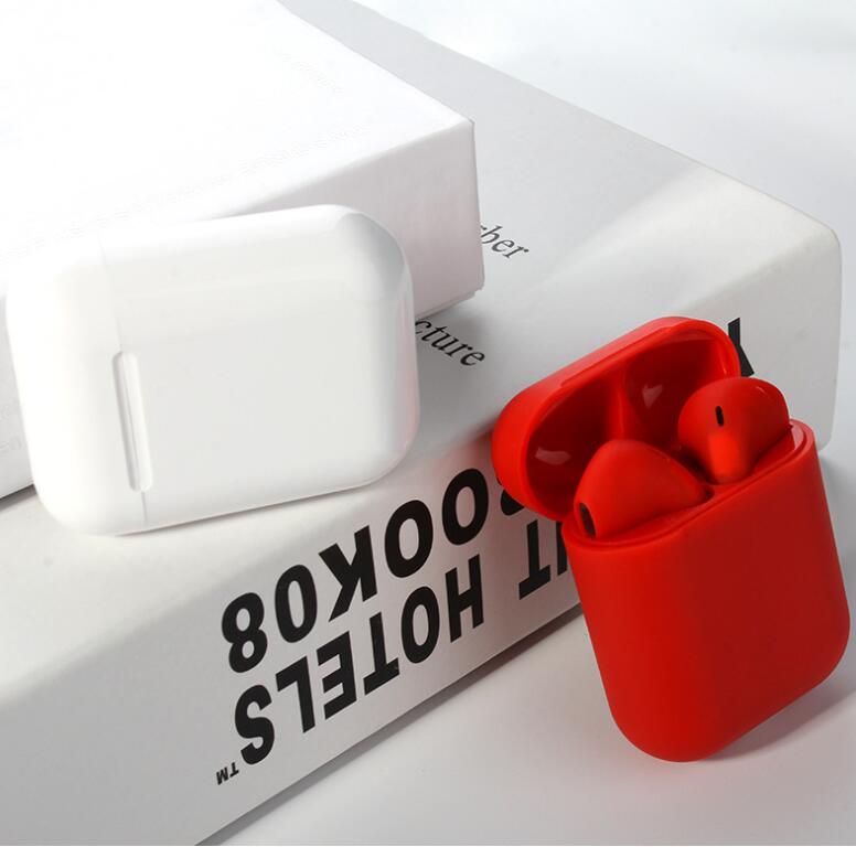 JC i12 TWS Wireless Earphones stereo Bluetooth Earphones Earbuds Wireless Touch Key for smart phones