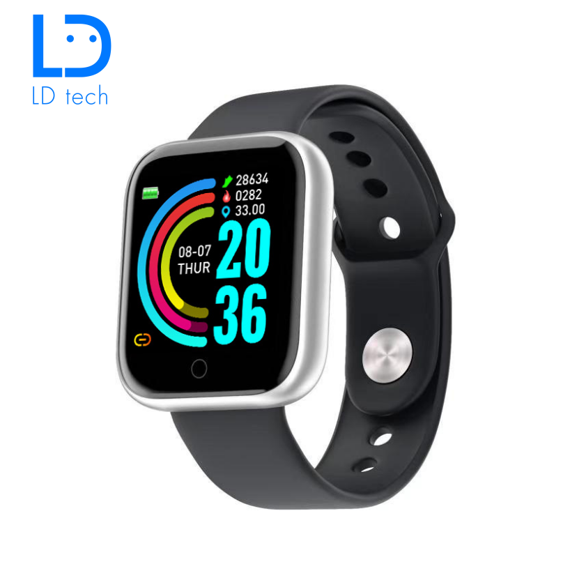 LD Tech Smart Watches Sport Waterproof Smart Bracelet Heart Rate Blood Pressure Tracker For Phones