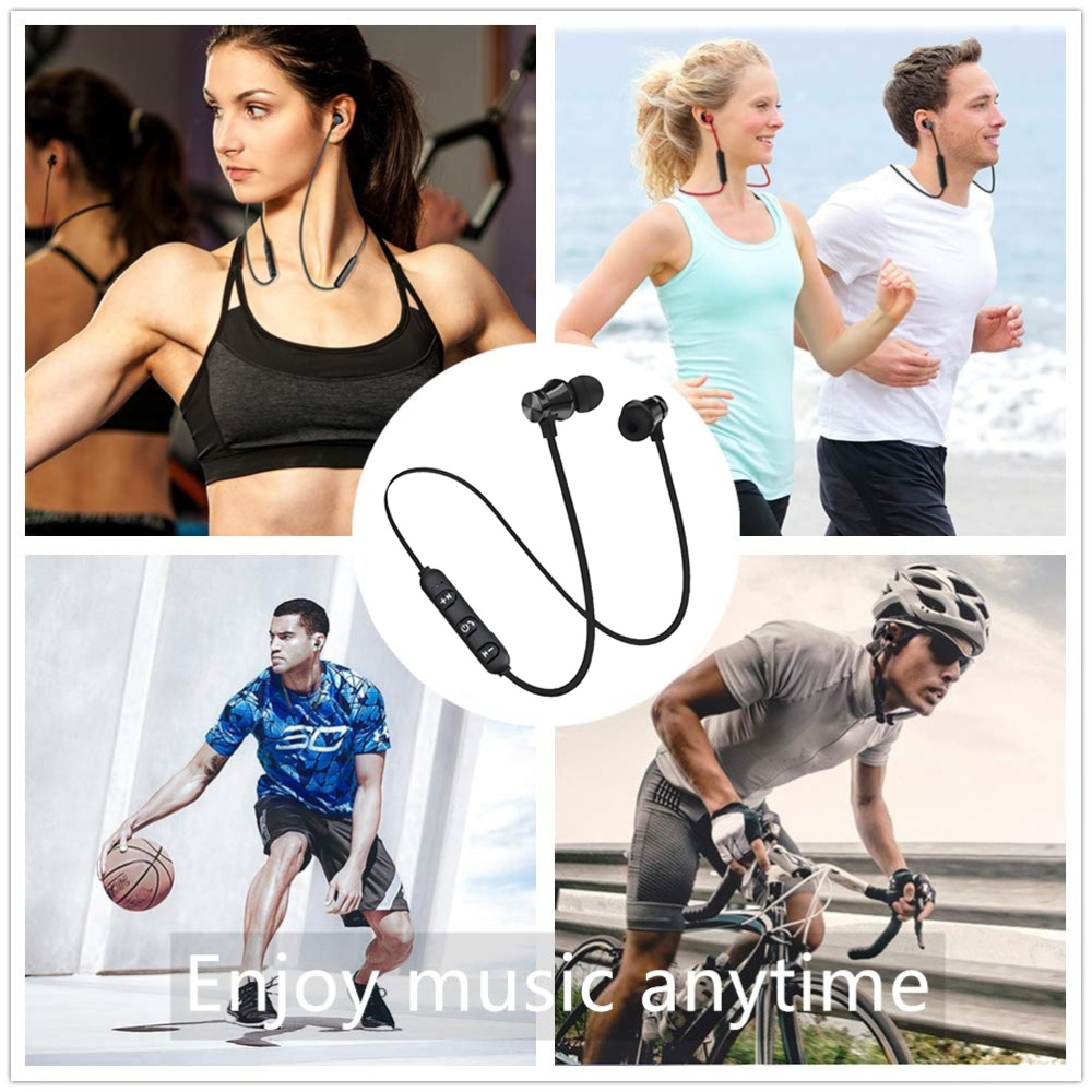 LD Tech Magnetic Bluetooth Earphones Sports Waterproof Earbuds Headset For iPhone Samsung Phones