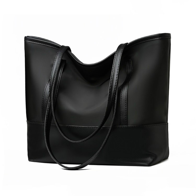 CALLA Handbags for Ladies PU Leather Large Square Bags for Women New women's bag, nylon canvas bag, Korean version, simple waterproof oxford cloth casual shoulder bag, large portable bag