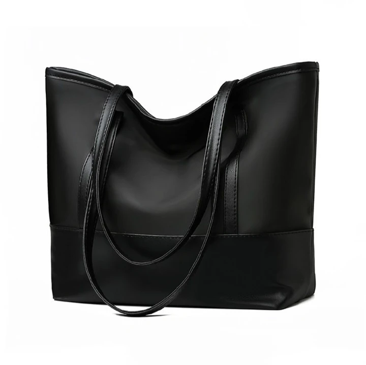 CALLA Handbags for Ladies PU Leather Large Square Bags for Women New women's bag, nylon canvas bag, Korean version, simple waterproof oxford cloth casual shoulder bag, large portable bag