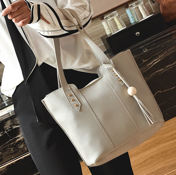 2020 New Fashion Women's Handbags PU Leather Shoulder Bag 5 Colors 4 Pcs For Party Wedding Holiday