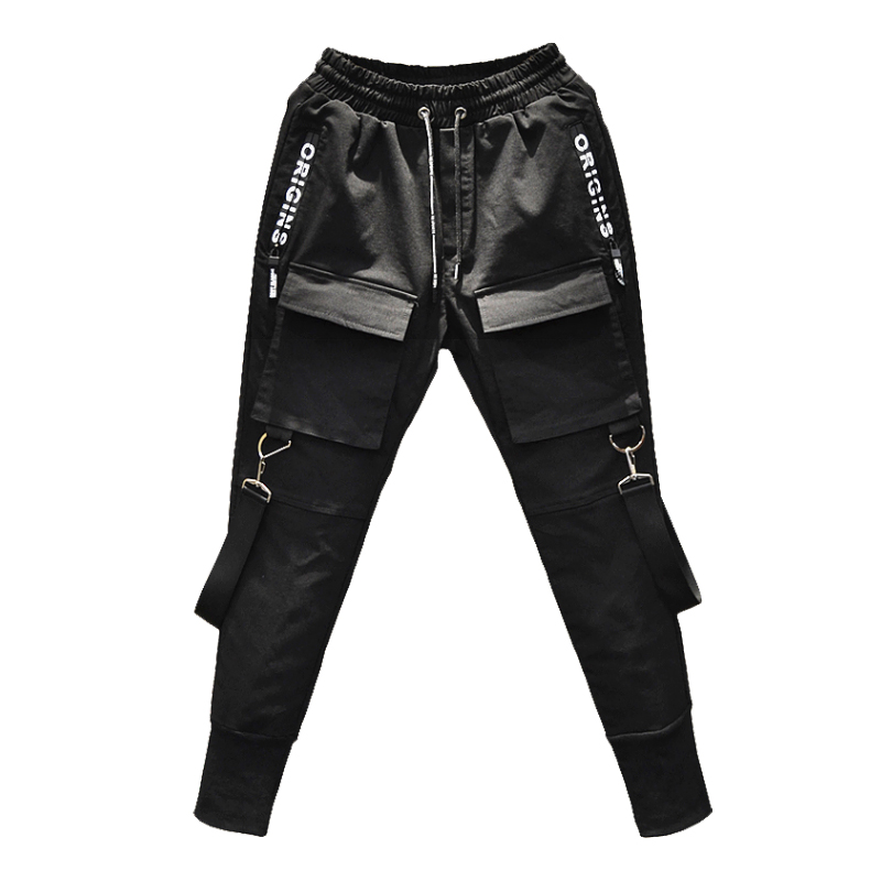 2021 New Fashion Hip Hop Sweatpants men Black Mens Joggers Harem Pants Trousers