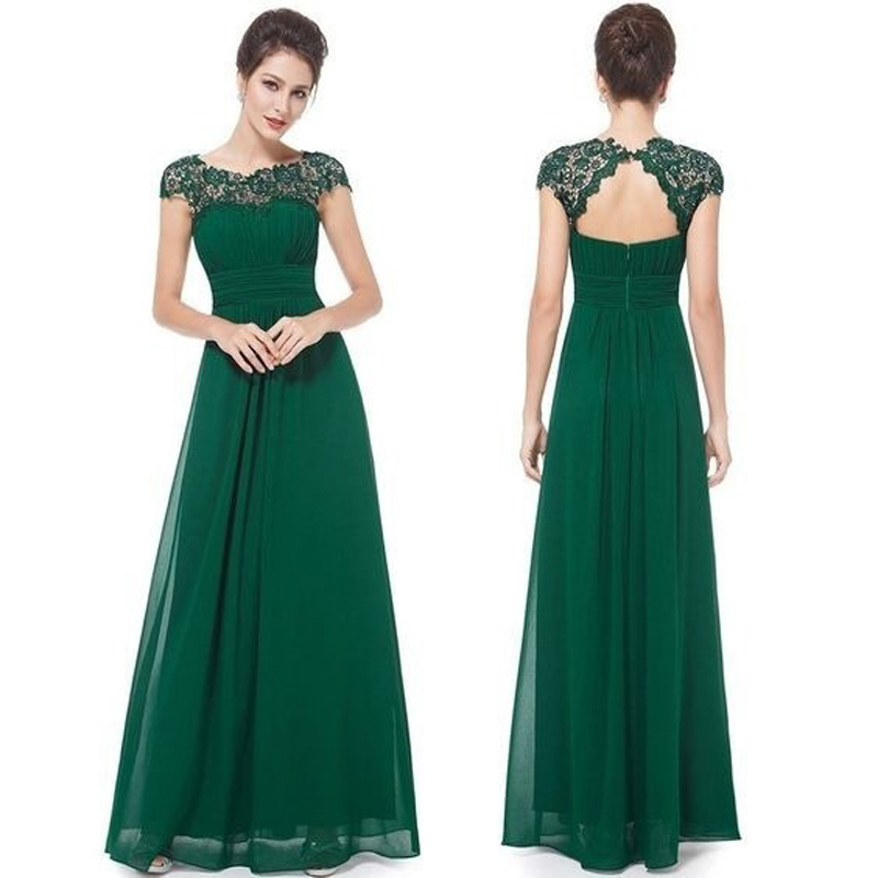Women's lace dress bridesmaid evening dress party summer  dresses for ladies  red