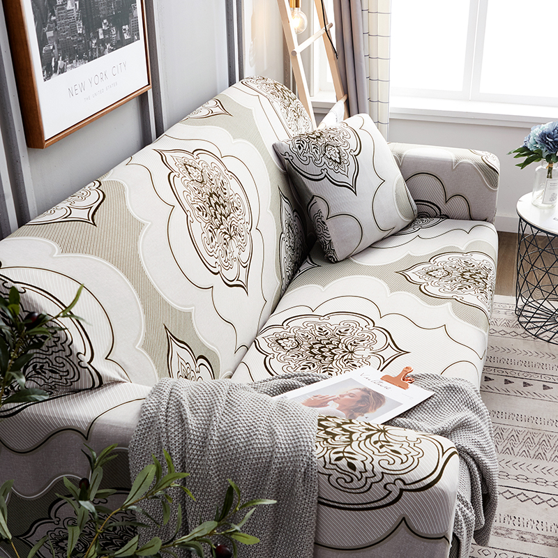 Stretch universal sofa cover 1/2/3/4 seater seasons fabric simple sofa  cover full covers dabaie