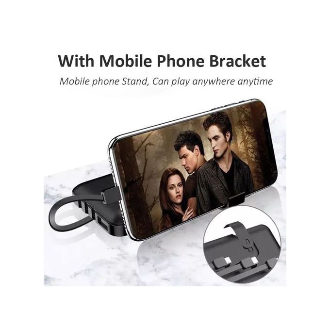 30000MAH SMART PORTABLE POWER BANK WITH 3 CHARGING CABLES 10W Full Capacity LED DISPLAY and Torch