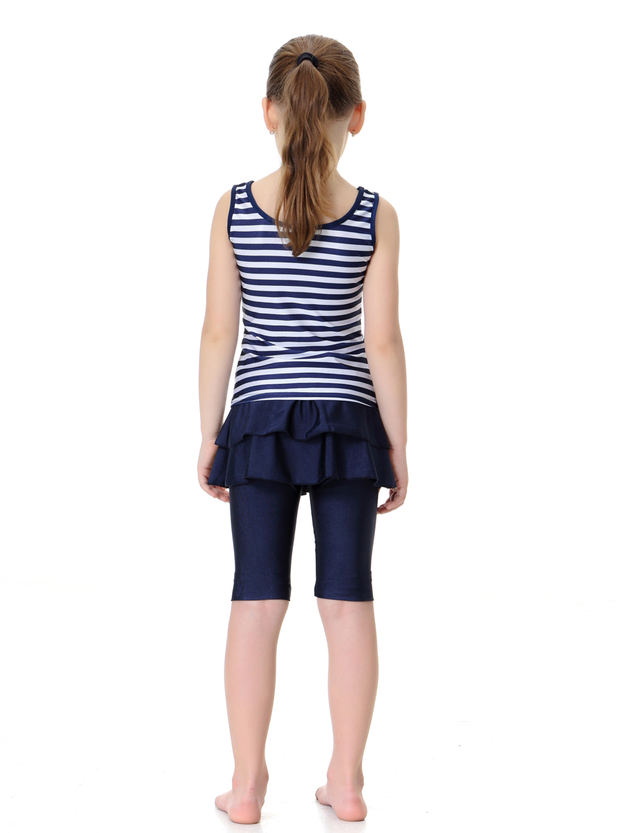 girl's Islamic clothing Muslim swimsuit child's a two-piece suit consists of jacket and pant