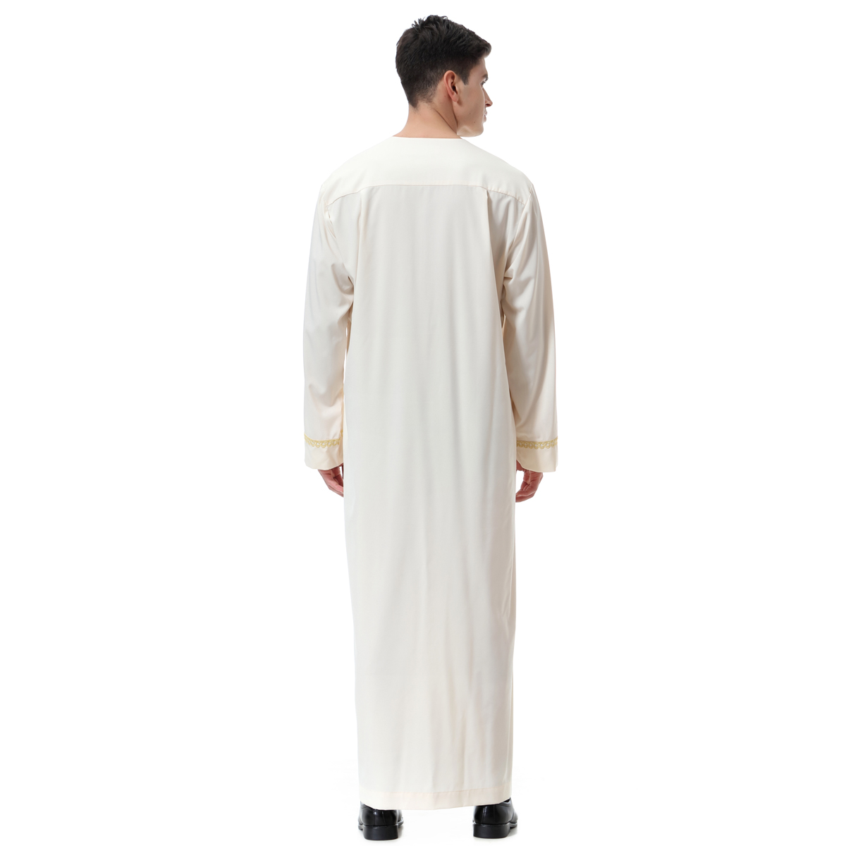 men's Islamic long shirt Muslim robe Middle East men's galabia Muslim Arab men's gown